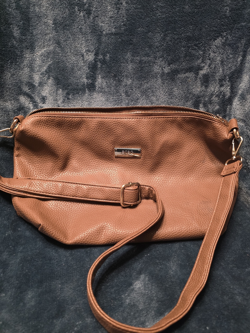 Brown Crossbody Shoulder Bag - Unbranded